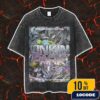 Queens Of The Stone Age The End Is Nero Tour 2025 July 27 2025 At Hanns-Martin-Schleyer-Halle Stuttgart Poster Event Artwork By Alex Tillbrook Washed Unisex T-Shirt
