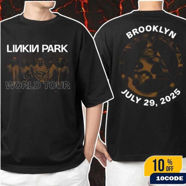 Linkin Park From Zero World Tour In Brooklyn New York 2025 Exclusive Merch Tee At Barclays Center On July 29 Classic Two Sides T-Shirt