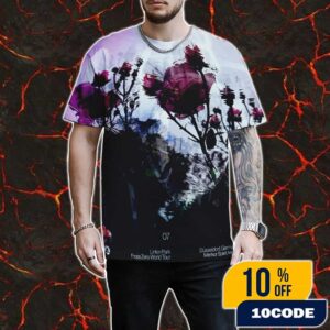 Linkin Park From Zero World Tour July 1 2025 Dusseldorf Poster Art By Frank Maddocks At Merkur Spiel-Arena All Over Print Graphic T-Shirt, Hoodie