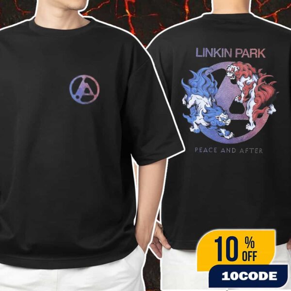 Linkin Park x Peace And After Japan Web Store Komainu Unisex T-Shirt Merchandise