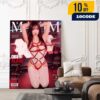 Maxim Korea No 244 S-Type Limited Edition August 24 2023 Y Media Kang In-kyung With Bodysuit Pink Pastel Version Poster Canvas Home Decor