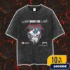 Marilyn Manson One Assassination Under God 2025 European Autumn Tour Dates Poster Artwork By Bill Yukich Merch Unisex Two Sided Washed T-Shirt