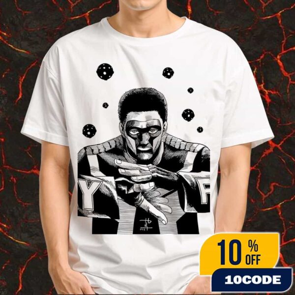 Mister Terrific From Superman Manga Artist Manabu Yashiro Illustrations Art Style Merchandise Unisex T-Shirt