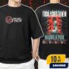 Queens Of The Stone Age On 13 July 2025 At Wiener Stadthalle Halle D Vienna Austria Poster Event Artwork By Arik Moonhawk Roper Unisex T-Shirt Merchandise