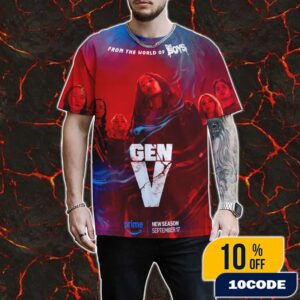 New Movie Poster For Student Union From The World Of The Boys Gen V New Season September 17 2025 All Over Print Graphic T-Shirt, Hoodie