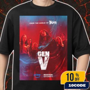 New Movie Poster For Student Union From The World Of The Boys Gen V New Season September 17 2025 Merch Unisex T-Shirt