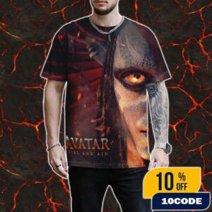 New Official Poster For Avatar Fire And Ash December 19 2025 All Over Print Graphic T-Shirt, Hoodie