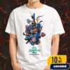 Aespa Live Tour 2025 Synk aeXIS Line Poster August Tour Dates KSPO Dome Merch Unisex T-Shirt
