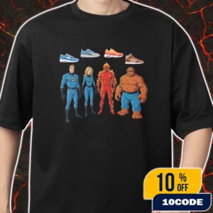 Nike Air Max 90 Fantastic Four Sneaker All Versions F4 Family Members Merch Unisex T-Shirt