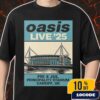 Guns N’ Roses Poster Concert Welcome To The Jungle 4 July 2025 At Strawberry Arena Stockholm SE Merch Unisex T-Shirt
