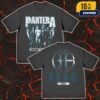 Official Pantera CFH 2025 Tour Tee Merch The Heaviest Tour Of The Summer With CFH Logo And Tour Dates Backprint Unisex T-Shirt Merchandise