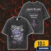 Official Ghost Band Merch Skeletour 2025 July 9 At Baltimore Maryland Exclusive Merch Unisex Two Sided Washed T-Shirt