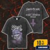 Official Ghost Band Merch Skeletour 2025 August 16 At Houston Texas Exclusive Merch Unisex Two Sided Washed T-Shirt