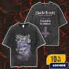 Official Ghost Band Merch Skeletour 2025 August 16 At Houston Texas Exclusive Merch Unisex Two Sided Washed T-Shirt