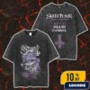 Official Ghost Band Merch Skeletour 2025 July 15 At Raleigh North Carolina Exclusive Merch Unisex Two Sided Washed T-Shirt