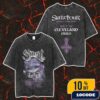 Official Ghost Band Merch Skeletour 2025 July 11 At Atlanta Georgia Merch Unisex Two Sided Washed T-Shirt