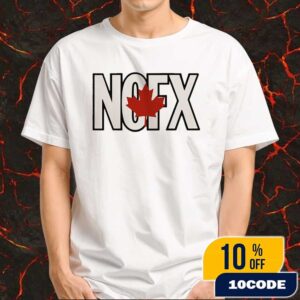 Official Logo NOFX We Fucking Love You Modesto Happy Canada Day Merchandise Unisex T-Shirt