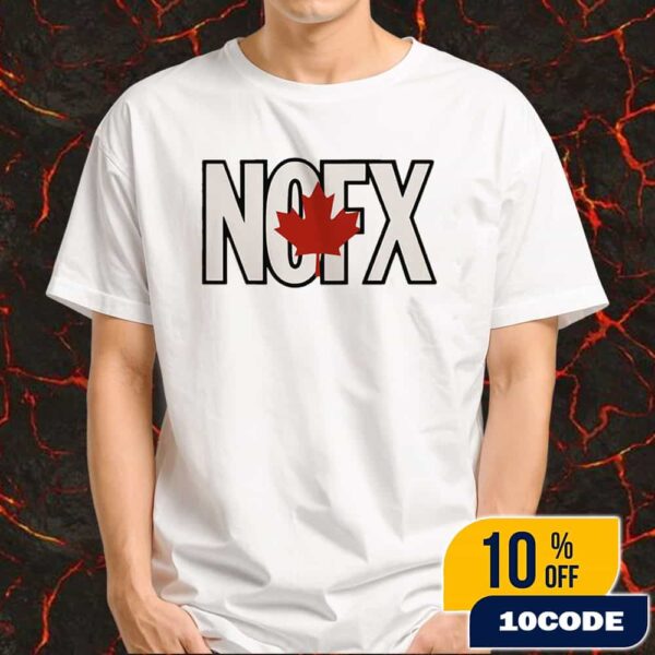 Official Logo NOFX We Fucking Love You Modesto Happy Canada Day Merchandise Unisex T-Shirt