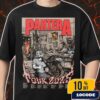 Pantera Navy Snake CFH 2025 Tour European And North American Tour Dates Backprint Unisex T-Shirt