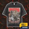 Official Pantera CFH 2025 Tour Tee Merch The Heaviest Tour Of The Summer With CFH Logo And Tour Dates Backprint Merch Unisex Two Sided Washed T-Shirt