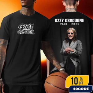 Ozzy Osbourne Final Bow Villa Park Stadium Thank You For 57 Years RIP 1948-2025 Unisex T-Shirt