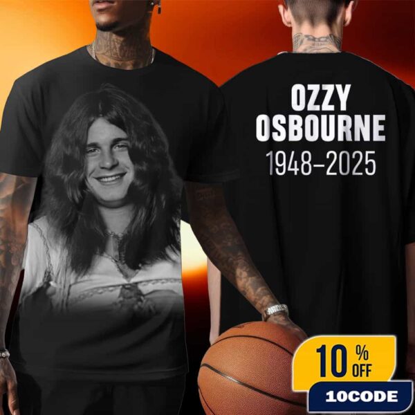Ozzy Osbourne Forever In Our Hearts Prince Of Darkness Gone But Never Forgotten RIP 1948-2025 Unisex T-Shirt