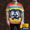 Iron Maiden Run For Your Lives World Tour Paris Event Poster Eddie The Head Artwork At France July 19-20 2025 All Over Print Graphic T-Shirt, Hoodie