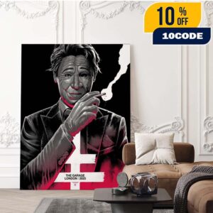 President Band The Garage London 2025 Official Poster Art By Luke Preece Home Decor Poster Canvas
