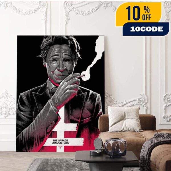 President Band The Garage London 2025 Official Poster Art By Luke Preece Home Decor Poster Canvas