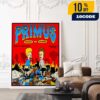 The Great Guns N’ Roses No One Escapes This Show Event Poster Artwork July 15 2025 At Budapest Hungary Ferenc Puskas Stadium Poster Canvas Home Decor