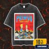 Queens Of The Stone Age The End Is Nero Tour July 15 2025 Pistoia Blues Festival Italy Poster Event Artwork By F4D Studios Merch Unisex Two Sided Washed T-Shirt