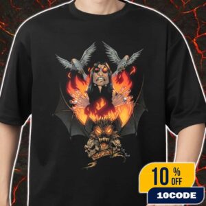 Puis Calzada x Alonso Espinoza Best Artwork Tribute To Ozzy Osbourne RIP 1948-2025 Merch Unisex T-Shirt