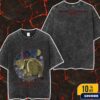 Iron Maiden Run For Your Lives World Tour Paris Event Tee Eddie The Head Artwork At France July 19-20 2025 Merch Unisex Two Sided Washed T-Shirt