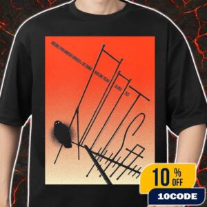 Queens Of The Stone Age The End Is Nero Tour 2025 COS Torwar Warsaw Poland July 30 2025 Poster Event Merch Unisex T-Shirt