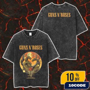 Sofia This Is Going To Be Special Guns N’ Roses World Tour 21 July 2025 At Sofia Bulgaria Vasil Levski National Stadium Poster Event Merch Unisex Two Sided Washed T-Shirt