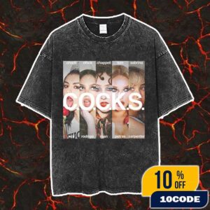 The COCKS Charli xcx x Olivia Rodrigo x Chappell Roan x Kim Petras x Sabrina Carpenter Nightlife August 1 2025 At Silk City Diner Bar And Lounge Vintage Washed Unisex T-Shirt