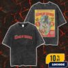 Sylosis EU UK Headline Tour 2025 With revocation x DISTANT x Life Cycles Poster Tour Dates Merch Unisex Two Sided Washed T-Shirt