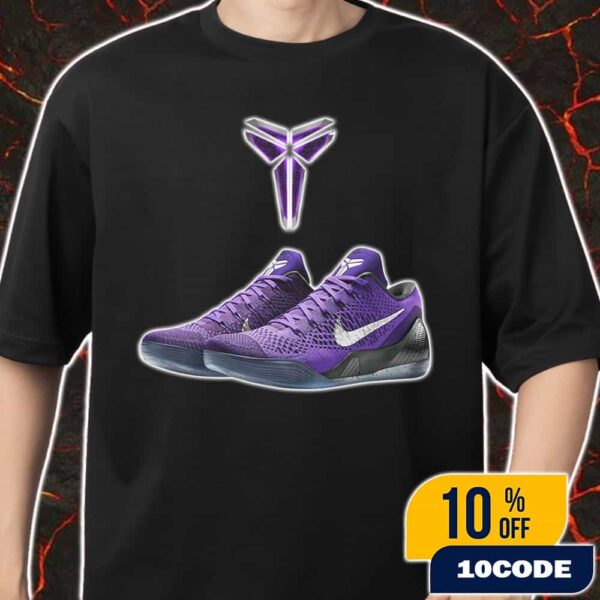 The Nike Kobe 9 Elite Low Moonwalker Returns In 2025 Sneaker T-Shirt