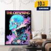 The Offspring Supercharged North American Tour 2025 Poster Tour Dates Artwork By Jimbo Phillips Poster Canvas Home Decor