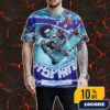 AC/DC Tallinn PWR UP Tour Poster 2025 Lithograph Printed Artwork By Steven Thomas July 24 2025 At Tallinn Song Festival Grounds Estonia All Over Print Graphic T-Shirt, Hoodie