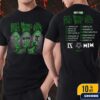 Eminem Recovery 15th Anniversary Tracklist T-Shirt Merchandise