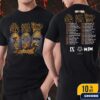 The Trinity Of Terror Tour 2025 With Ice Nine Kills – Black Veil Brides and Motionless White Tour Dates On Aug And Sept Fan Gifts Merch T-Shirt Two Sides