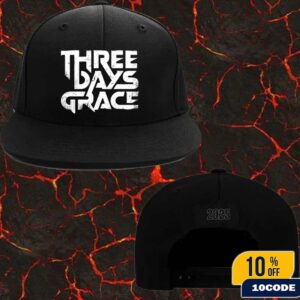 Three Days Grace Alienation 2025 Tour Hat Merchandise Fan Gifts Snapback, Classic Hat-Cap