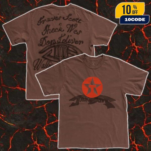 Travis Scott Cactus Jack Jackboy 2 Pack A1 Limited Edition CJ x FOX Racing Collaboration Streetwear And Motor Style All Over Print Unisex T-Shirt