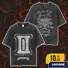 The Offspring Supercharged North American Tour 2025 Poster Tour Dates Artwork By Jimbo Phillips Vintage Washed Unisex T-Shirt