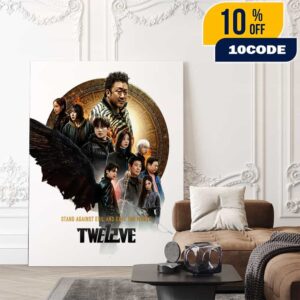 Twelve On Disney Plus August 23 2025 Stand Against Evil And Save The World New Poster Movie The Zodiac Guardians Poster Canvas Home Decor