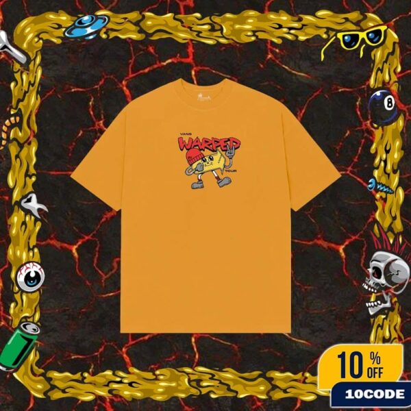 Vans Warped Tour 2025 Anniversary 30 Years Vans Mascot Tee Merchandise Classic T-Shirt