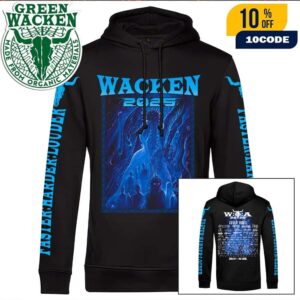 Wacken Open Air 2025 In Schleswig Holstein Germany Lovecraft Hoodie Festival From July 30 To August 2 Merch Shirt