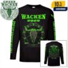 Wacken Open Air 2025 In Schleswig Holstein Germany Main Longsleeve Festival From July 30 To August 2 Merch Shirt