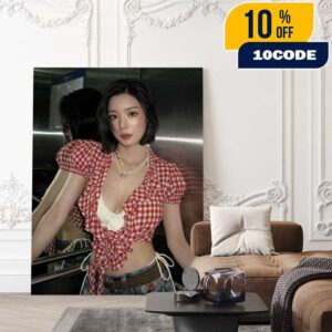 Waterbomb Festival 2025 Seoul Queen Kwon Eun Bi Viral Slay Moment Photo Shoot Poster Canvas Home Decor